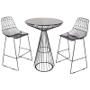 Black Wire Bar Stool