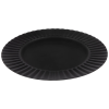Black Charger Plate