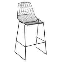 Black Wire Bar Stool