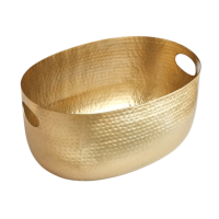 Gold Oval Beverage Tub