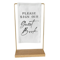 Canvas Guest Book Sign