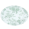 Sage French Toile Charger Plate