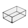 Black Glass Card Box